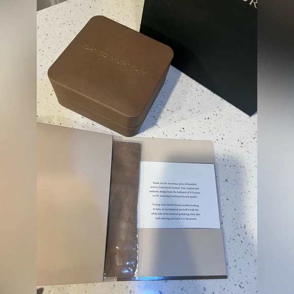 New in box David Yurman men’s box bracelet chain bracelet Authentic - Picture 3 of 7